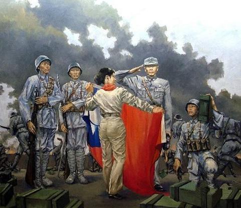 杨惠敏在为800抗日壮士献旗后，还发生了什么事情？