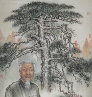 钱松岩：江苏宜兴人，当代中国山水画主要代表人之一
