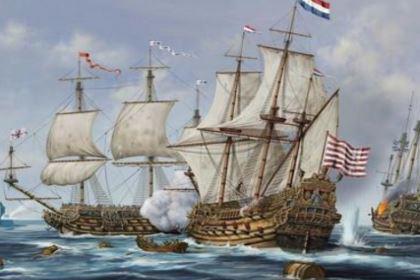 夺取了海上霸主地位英国与荷兰发动了三次英荷战争