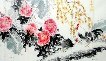 花鸟画是中国绘画的一种，在画法中又有哪三种技法？